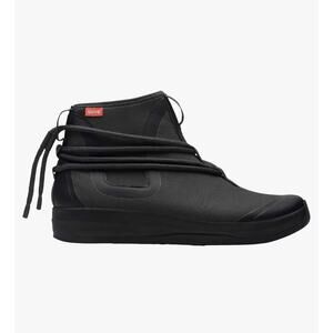 SKYE The PEMBRTN Orca Black High-Top Sneakers with Wraparound Laces
